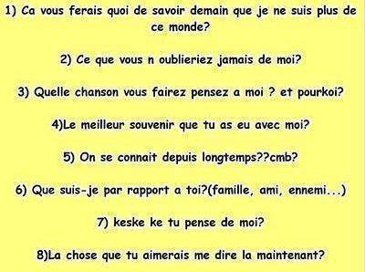 pouvez vous me r�pendre? non ? oui? merci